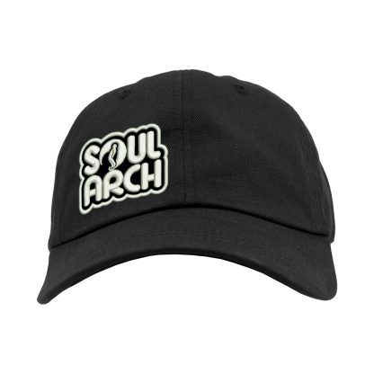 Soul Arch black college cap front